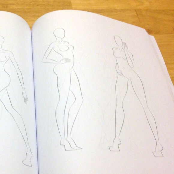 Fashion sketchbook figure template - Picture 8 of 9